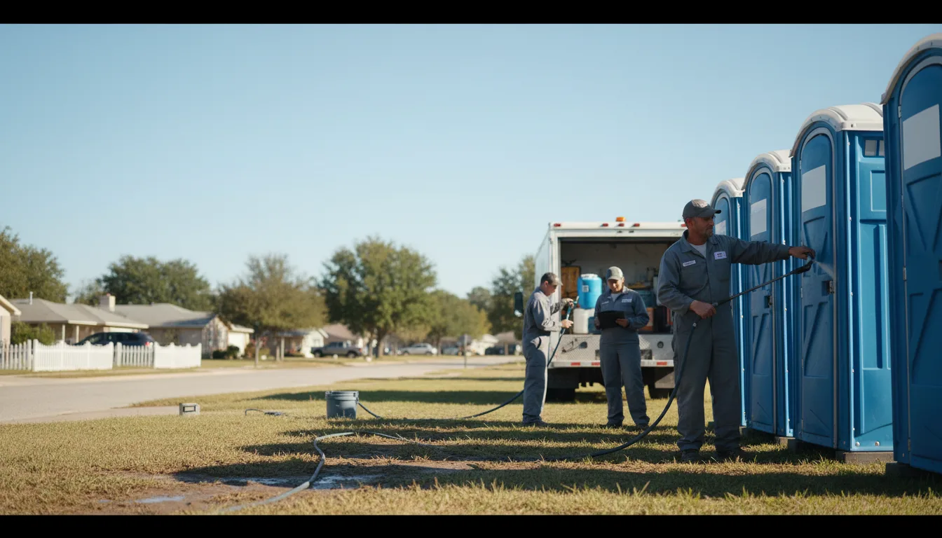 Long-Term Portable Toilet Rental in Forsyth, IL near me